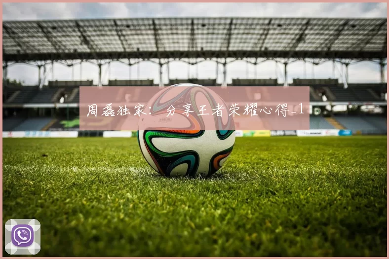 周磊独家：分享王者荣耀心得_1